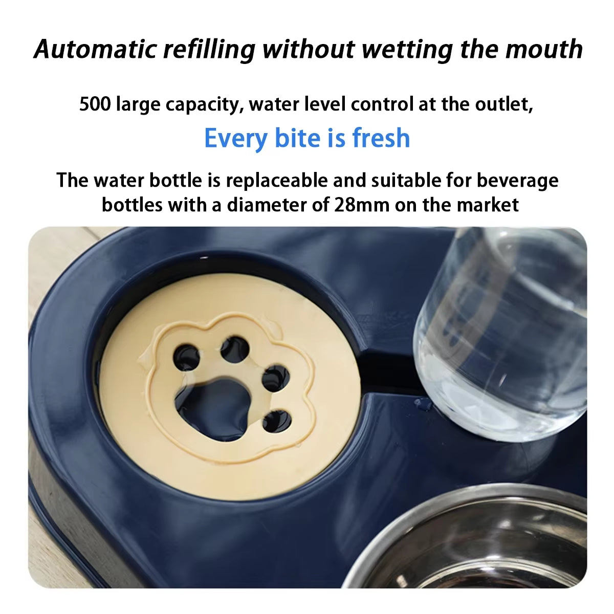 DuoFlow Spill-Free Feeder & Hydration Station