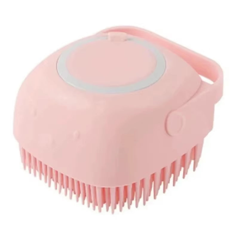 Puppy Dog Bathing Brush Shower Accessories Pet Bath Shampoo Brush Cat Grooming Massage Comb Scrubber Cleaning Grooming Supplies