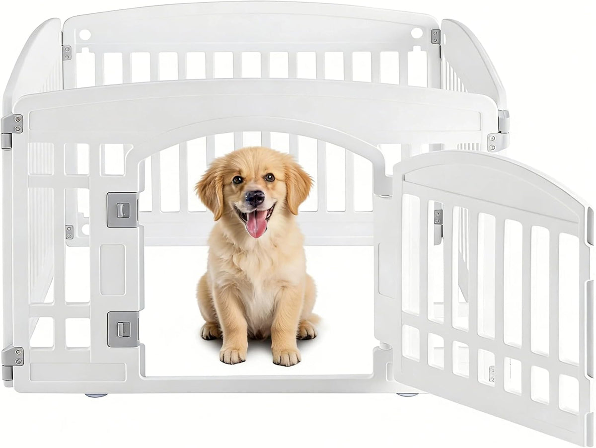 Dog Playpen Secure Foldable Fence