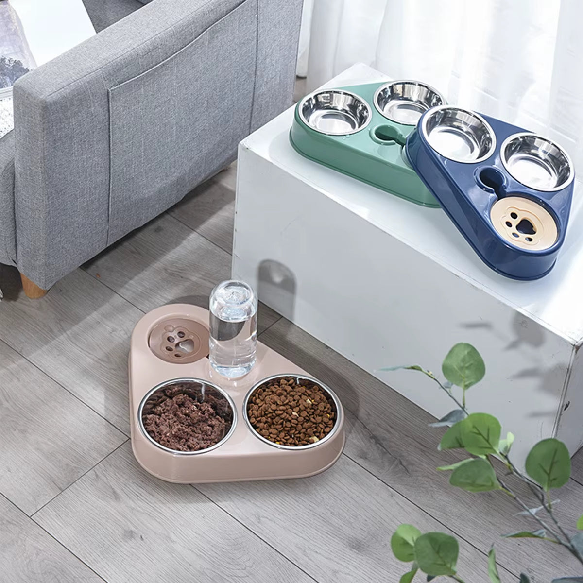 DuoFlow Spill-Free Feeder & Hydration Station