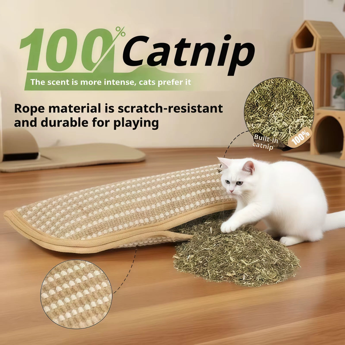 Catnip Interactive Scratcher Toy