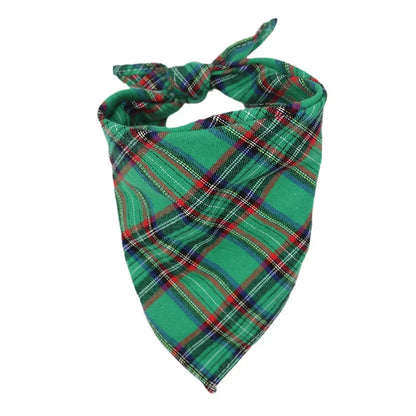 Classic Dog Bandana – Stylish Cotton Bibs for Medium & Large Dogs