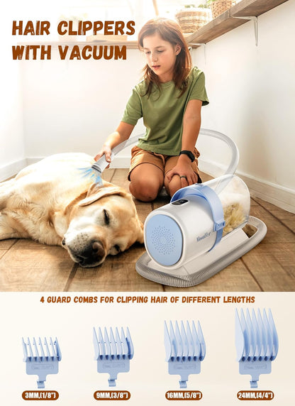 Dog Grooming Vacuum Kit