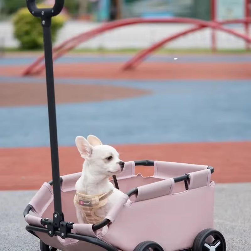 Foldable Pet Stroller – Glide in Style, Stroll in Comfort